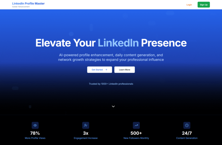 linkedin Profile Master